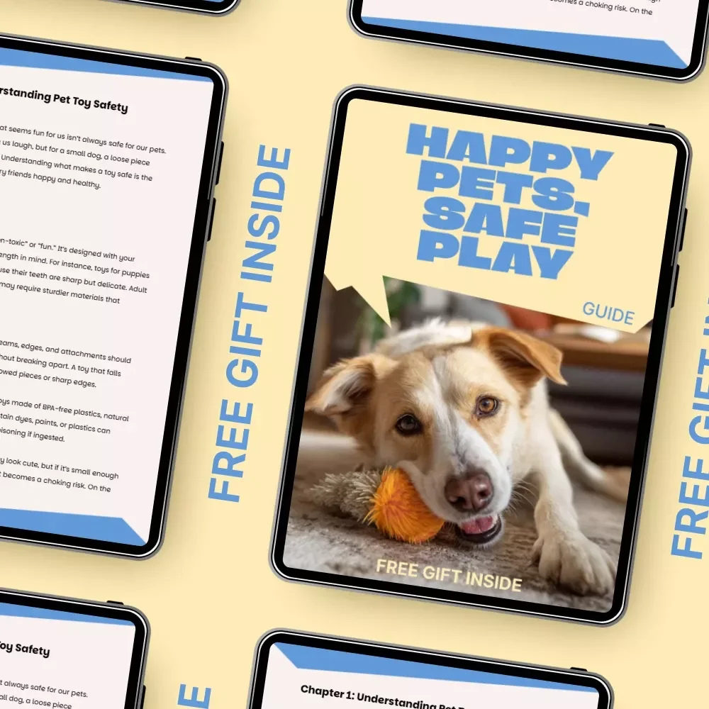 Happy Pets, Safe Play: Toy Essentials – Pet Safety Guide | Safe Toys vs Unsafe Toys Checklist for Smart Pet Owners