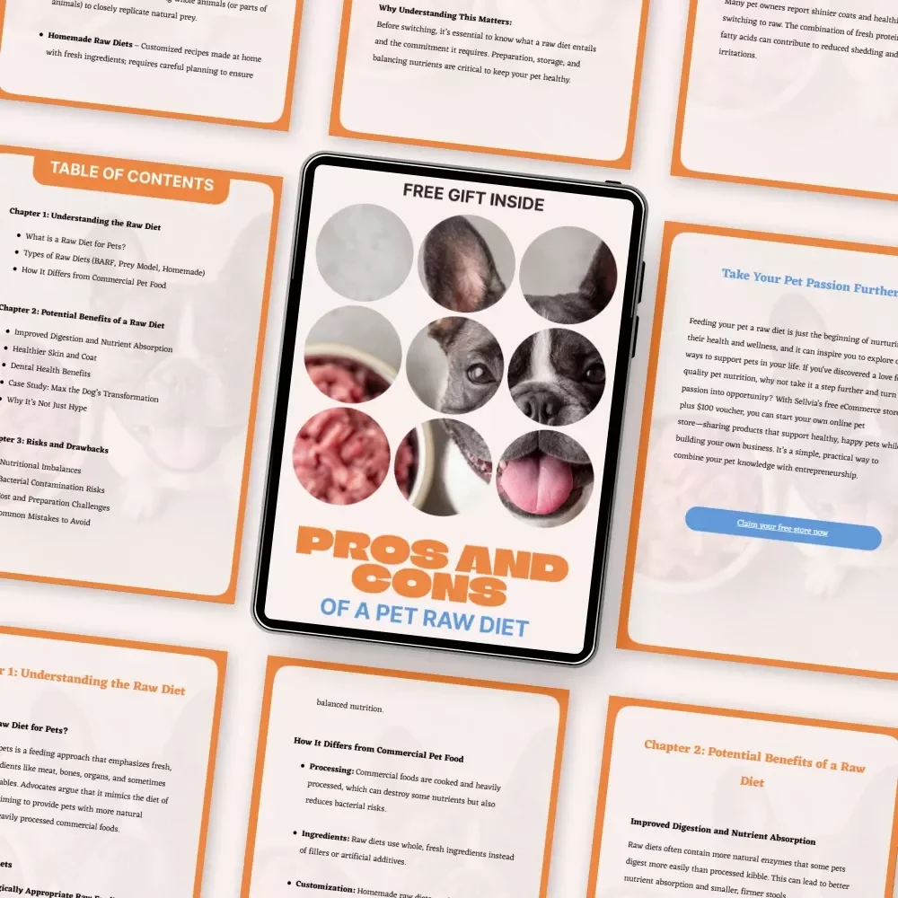 Pros and Cons of a Pet Raw Diet – Practical eBook Guide to raw diet pros and cons pets, Feeding Decisions, Safety & Nutrition