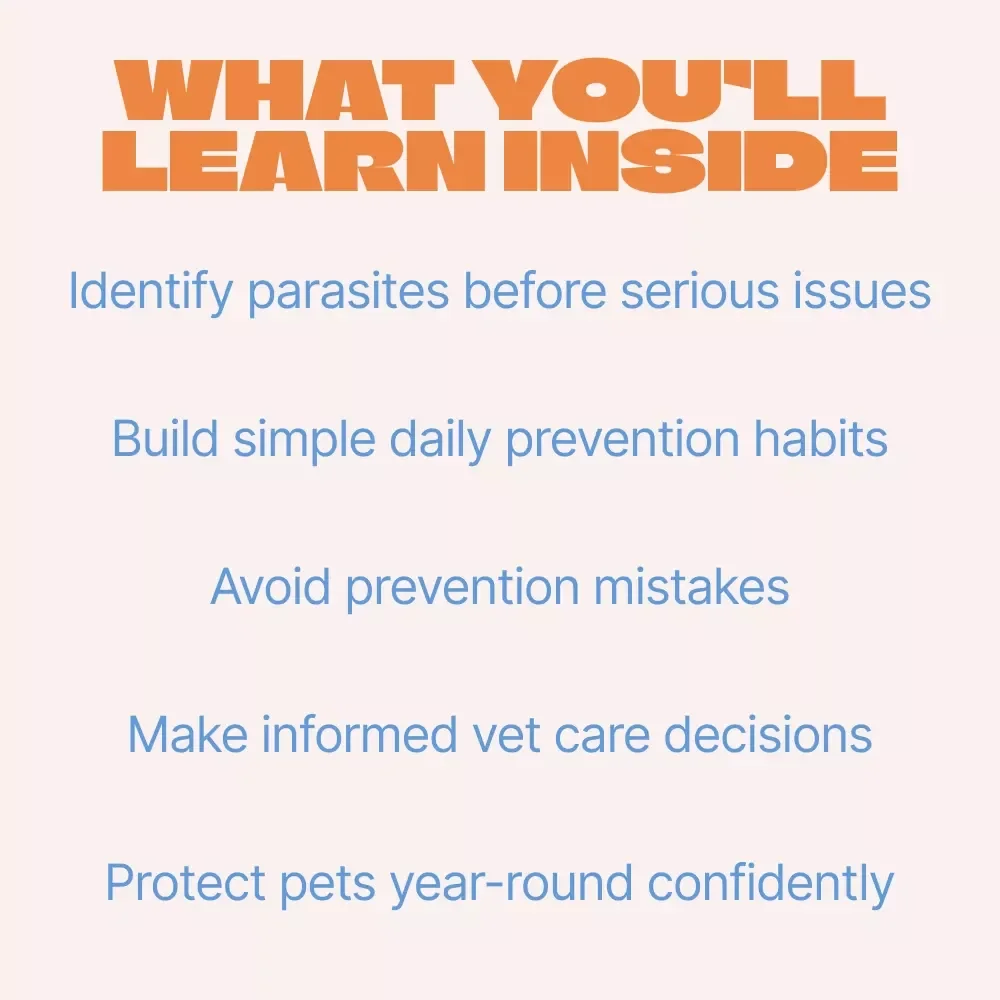 Parasite-Proof Pets: The Essential Guide | Practical pet parasite prevention basics eBook for Healthier Dogs & Cats