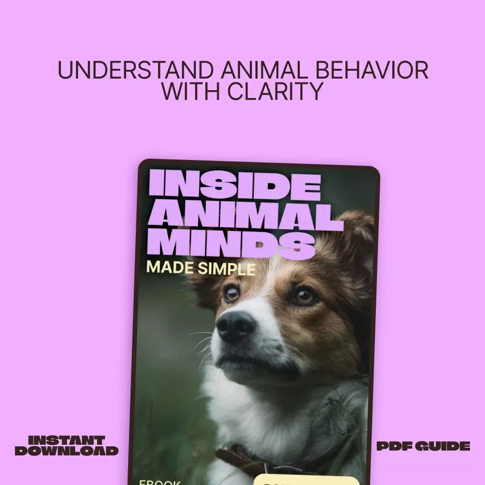 Inside Animal Minds, Made Simple | Ebook Guide to Animal Psychology Explained Simply for Pet Lovers, Students & Curious Minds
