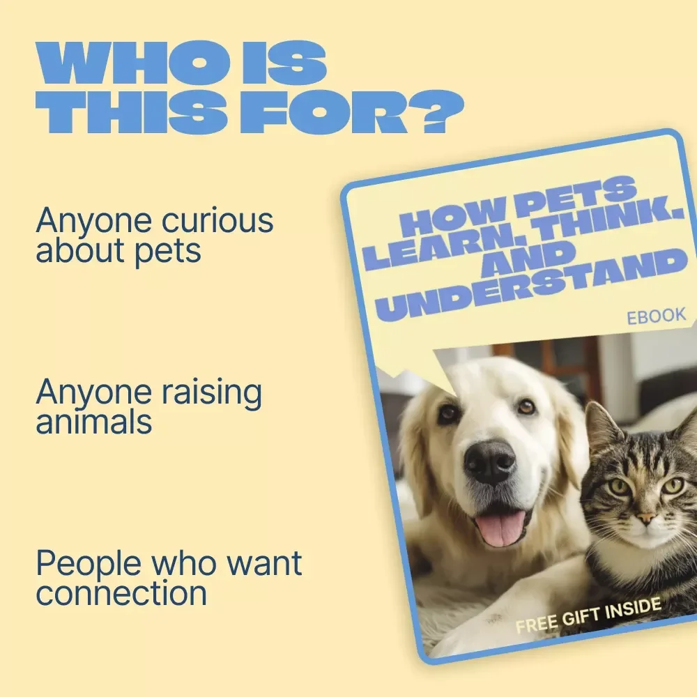 How Pets Learn, Think, And Understand | A Practical Guide to how pets learn and think | Pet Behavior, Training & Mindset Digital Download