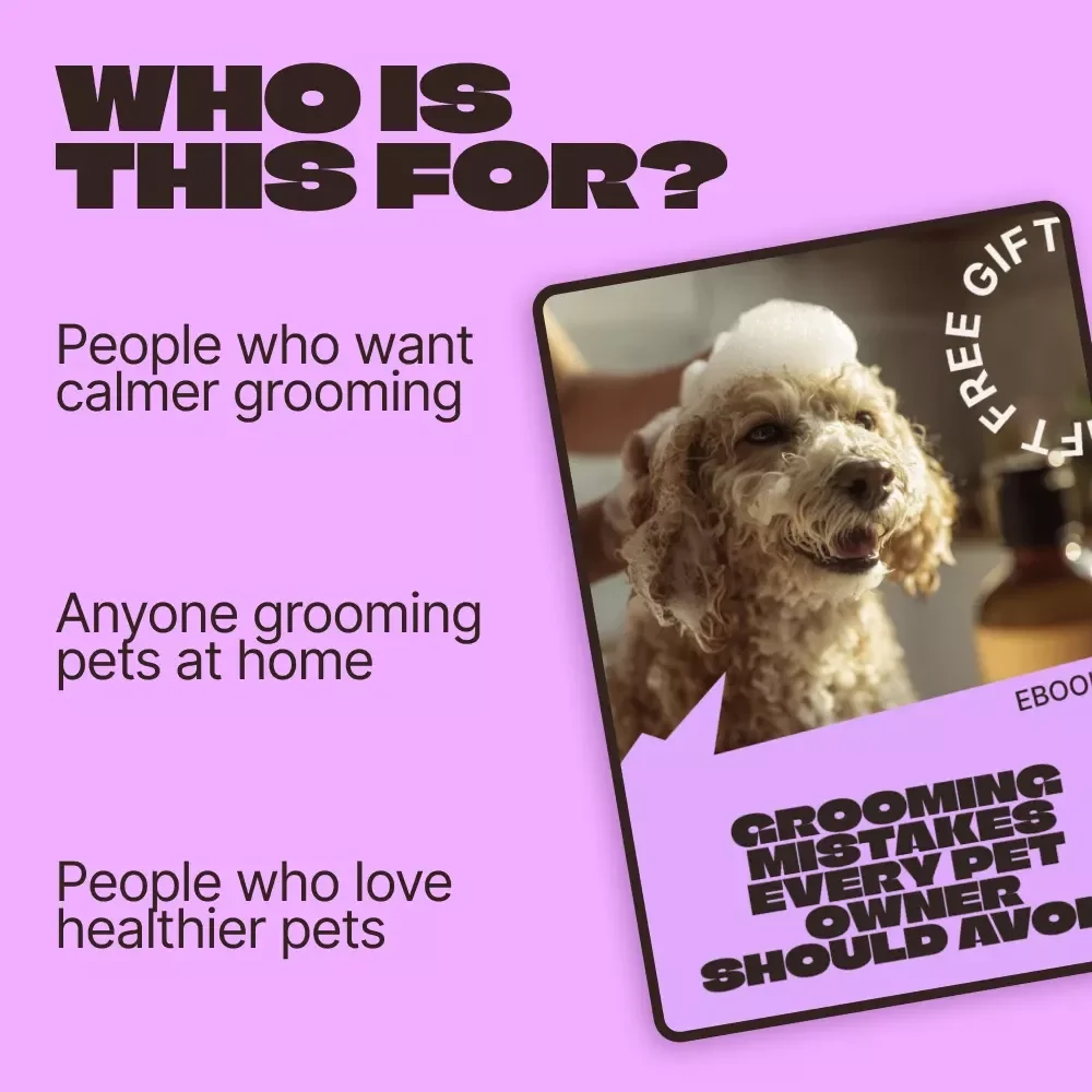 Grooming Mistakes Every Pet Owner Should Avoid | Essential eBook Guide to Grooming Mistakes to Avoid for Healthier, Happier Pets
