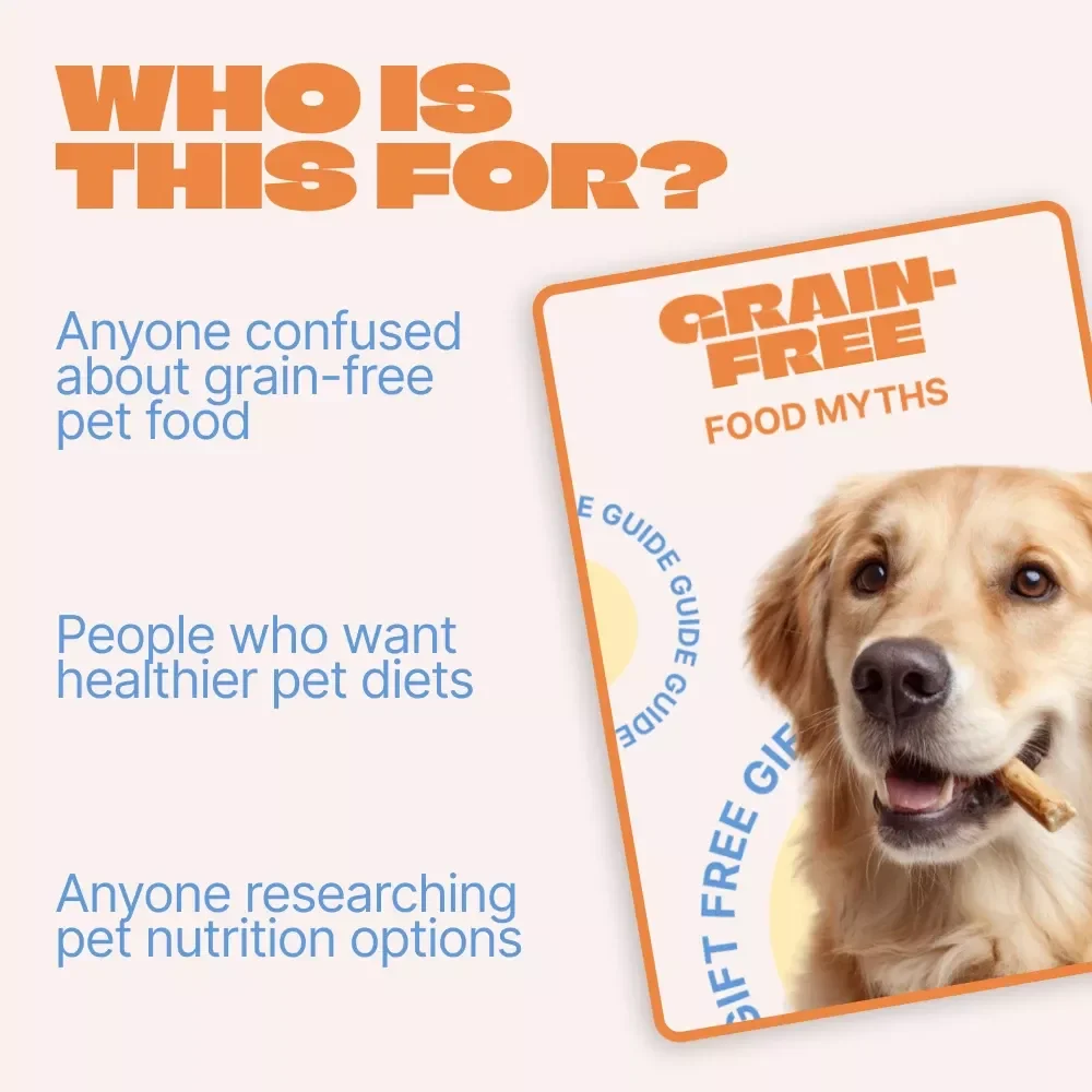 Grain-Free Pet Food Myths | A Practical Guide to Understanding Grain Free Pet Food Myths for Smarter Pet Nutrition Choices