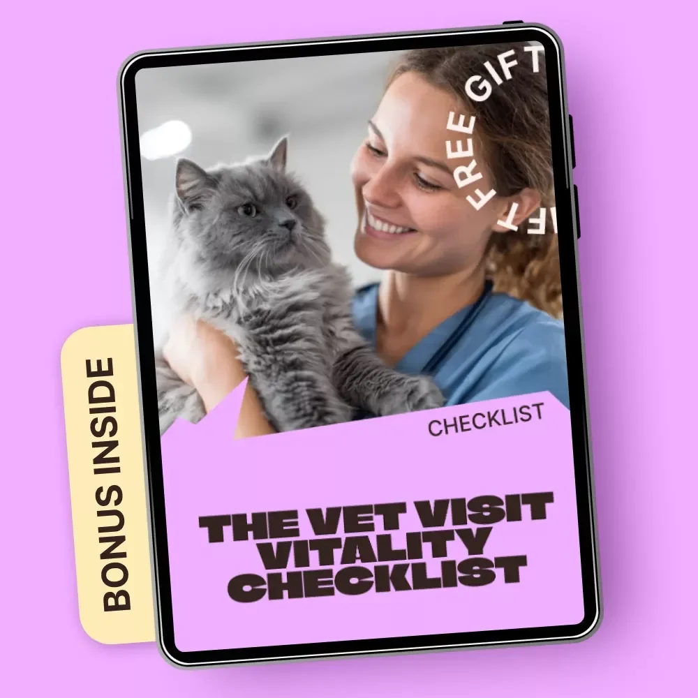 The Vet Visit Vitality Checklist | Pet Health Care Planner | How Often Pets Need Vet Visits Guide | Printable & Digital Download