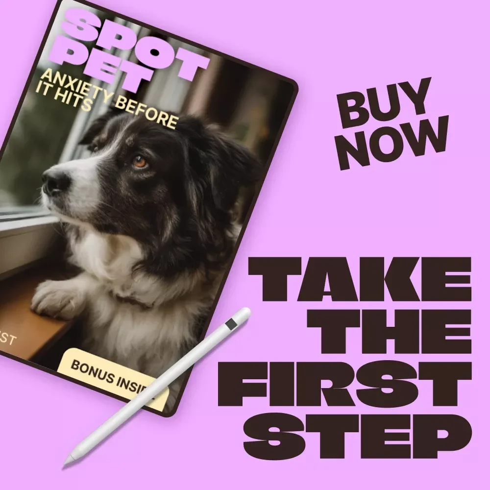 Spot Pet Anxiety Before It Hits | Printable Checklist for Early Signs of Anxiety in Pets | Pet Behavior Awareness Digital Download