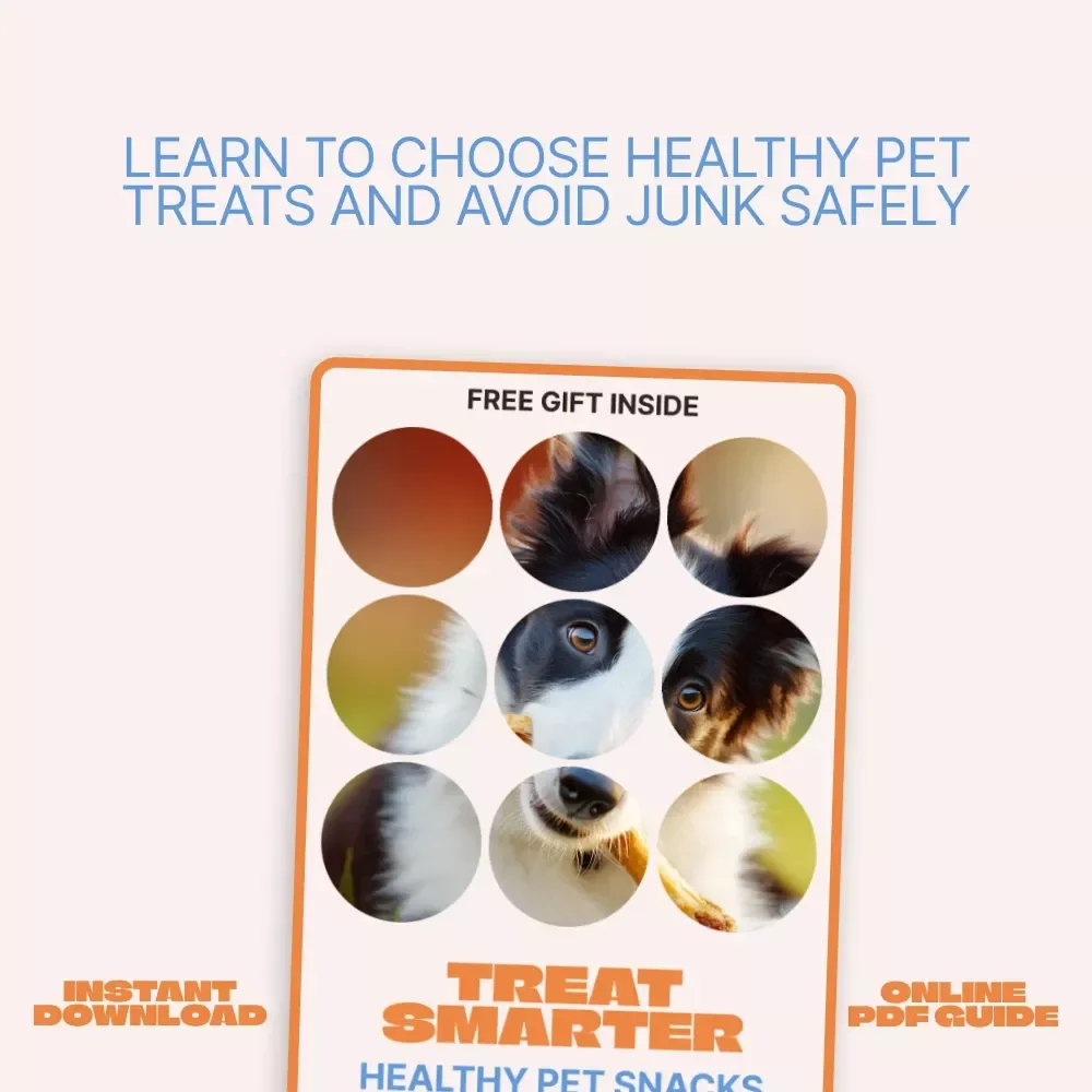 Treat Smarter: Healthy Pet Snacks – A Practical Guide to Healthy Treats vs Junk Treats for Happier, Healthier Pets