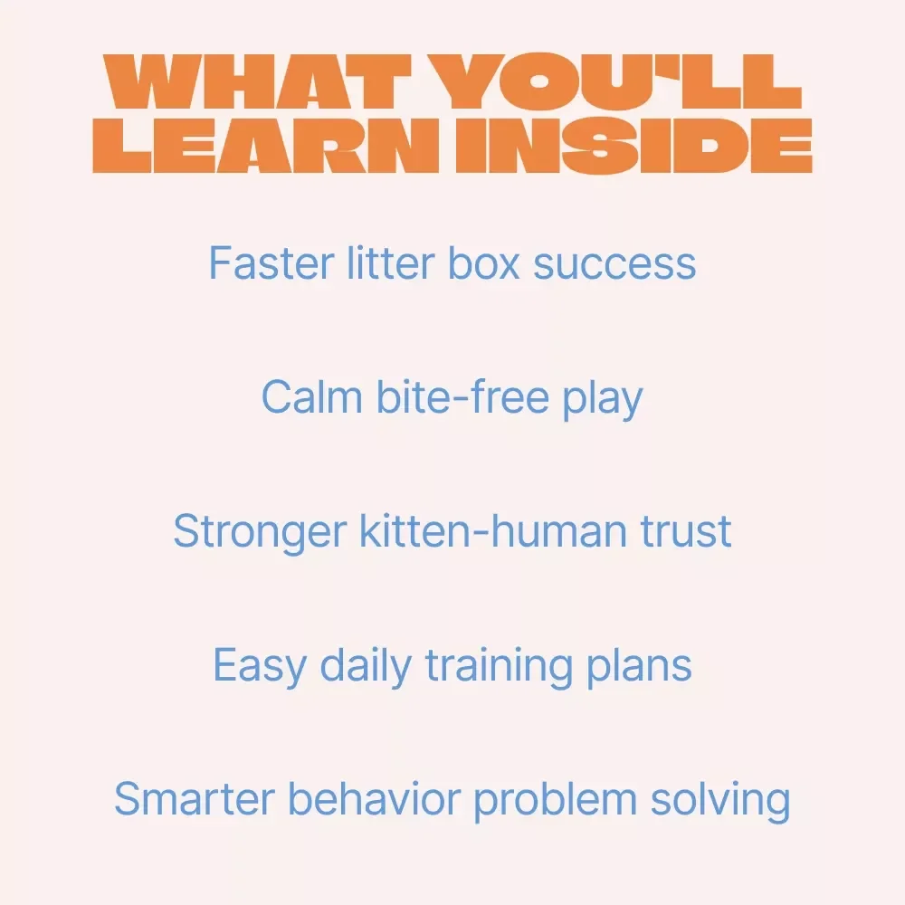 Tiny Paws, Smart Habits – Kitten Training Basics Guide for Happy, Well-Behaved Cats | Easy Home Training, Routines & Smart Prompts