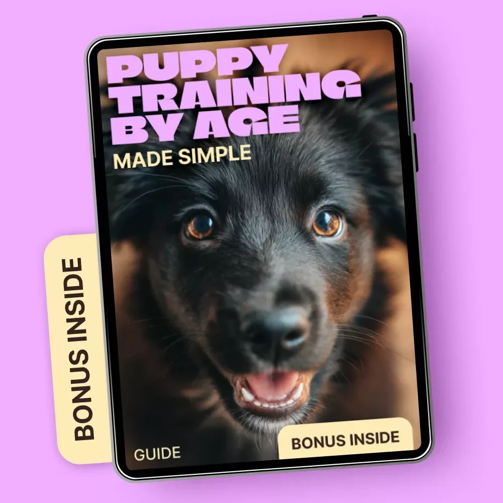 Puppy Training by Age, Made Simple – Easy Step-by-Step Guide for a Puppy Training Schedule by Age | New Puppy Basics, Obedience & Routines