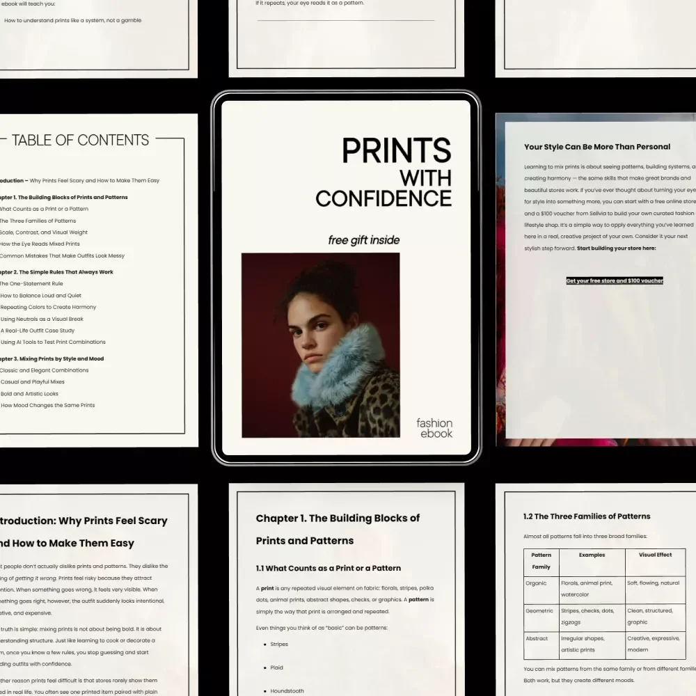 Prints With Confidence – A Style eBook on Prints and Patterns How to Mix Them for Effortless Outfits