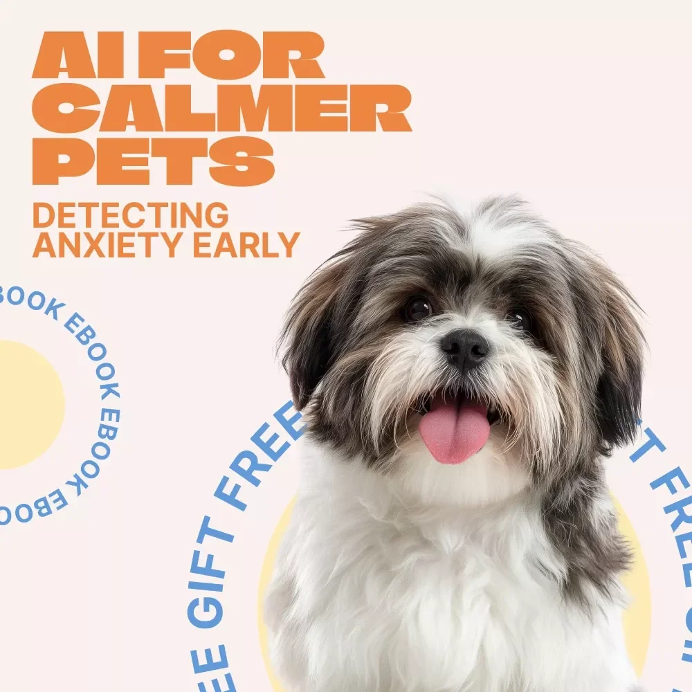AI for Calmer Pets: Detecting Anxiety Early | Smart AI Pet Anxiety Detection eBook for Stress-Free Dogs & Cats