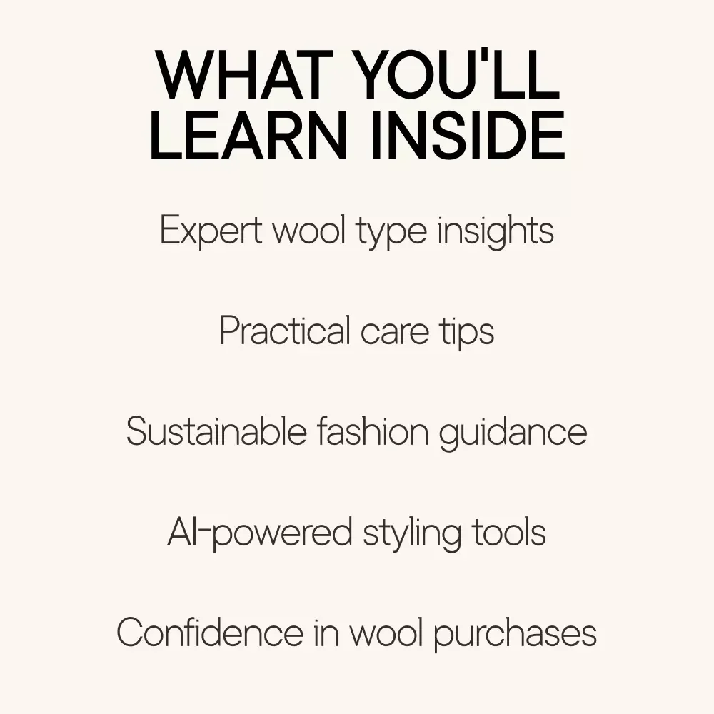 Wool Wonders: Merino, Cashmere & Lambswool Demystified – Your Ultimate Guide to Wool Types