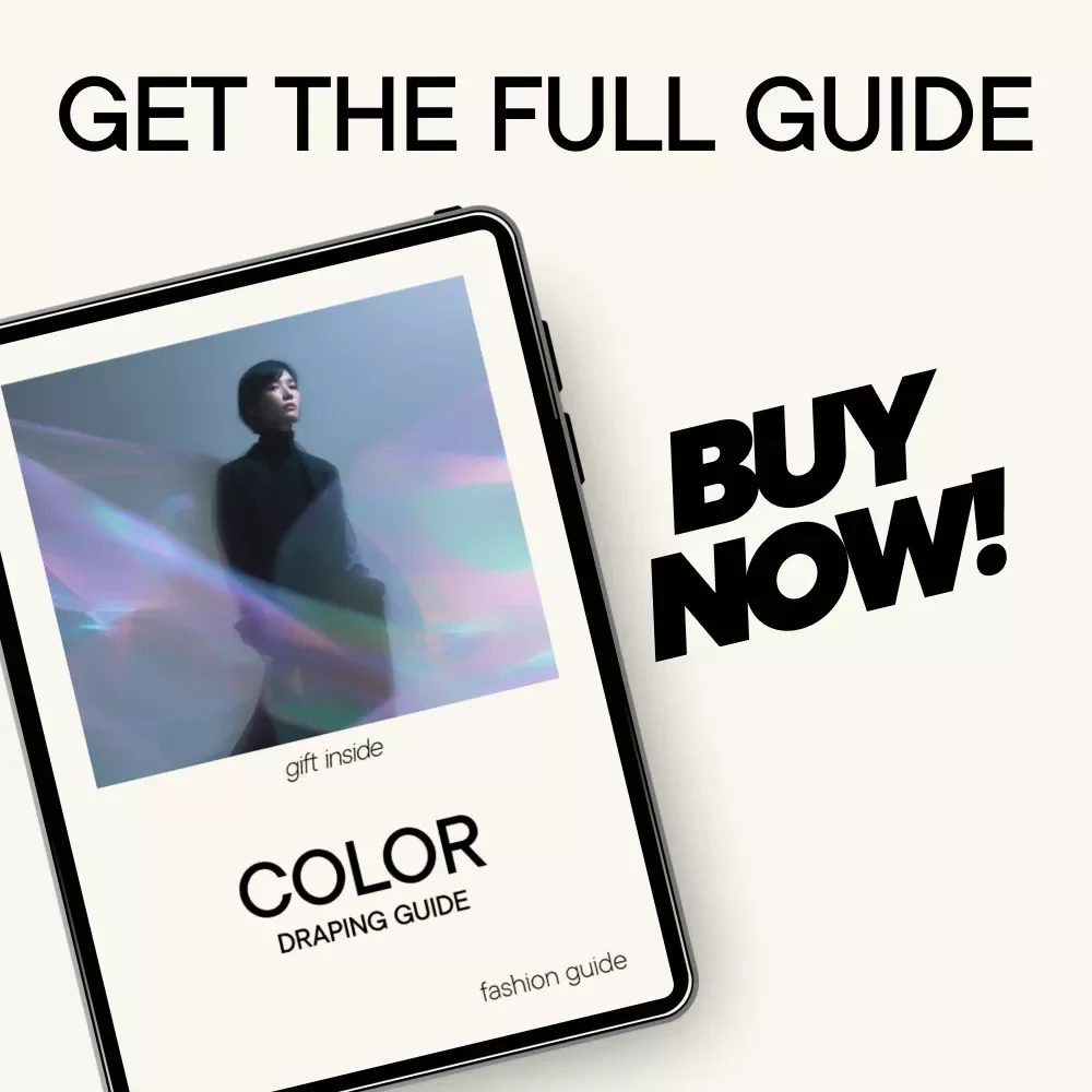 Color Draping Guide – Personal Color Analysis eBook, DIY Color Draping Guide, Seasonal Color Palette Guide, Style & Wardrobe Color Matching Download