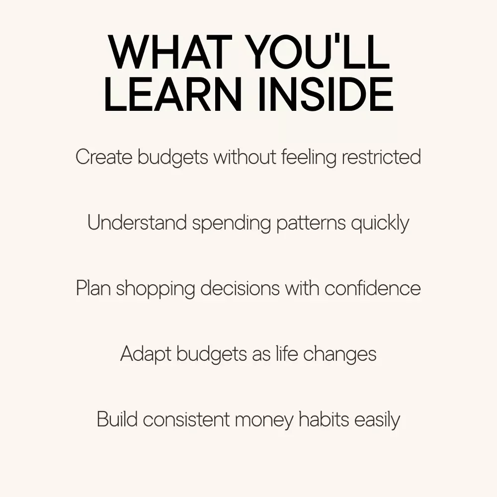 Smart Shopping Budget with AI | Practical eBook Guide Using ai that helps you plan a shopping budget | Digital Download for Smarter Spending