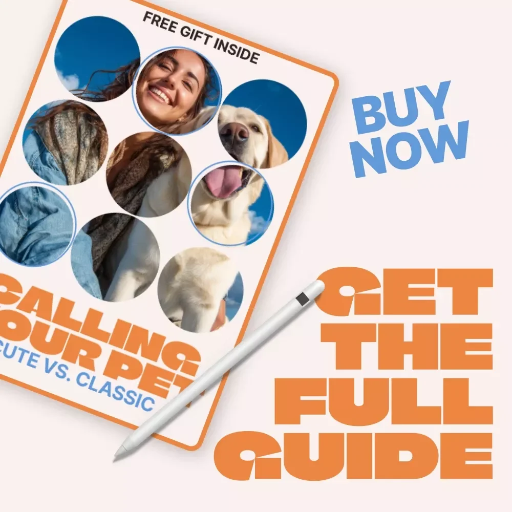 Calling Your Pet: Cute vs. Classic – A Smart Guide to Choosing Cute vs Serious Pet Names with Confidence