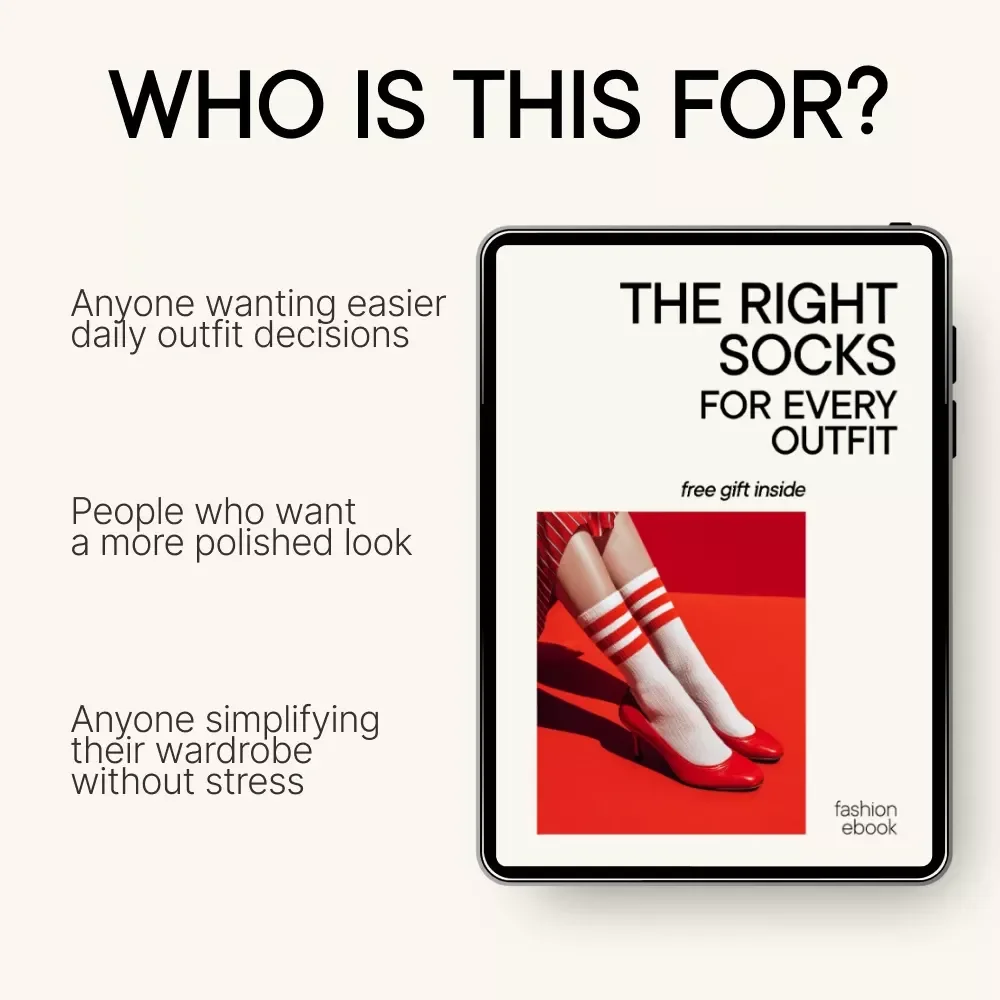 The Right Socks for Every Outfit – A Practical eBook Guide on how to match your socks to your outfit with Confidence