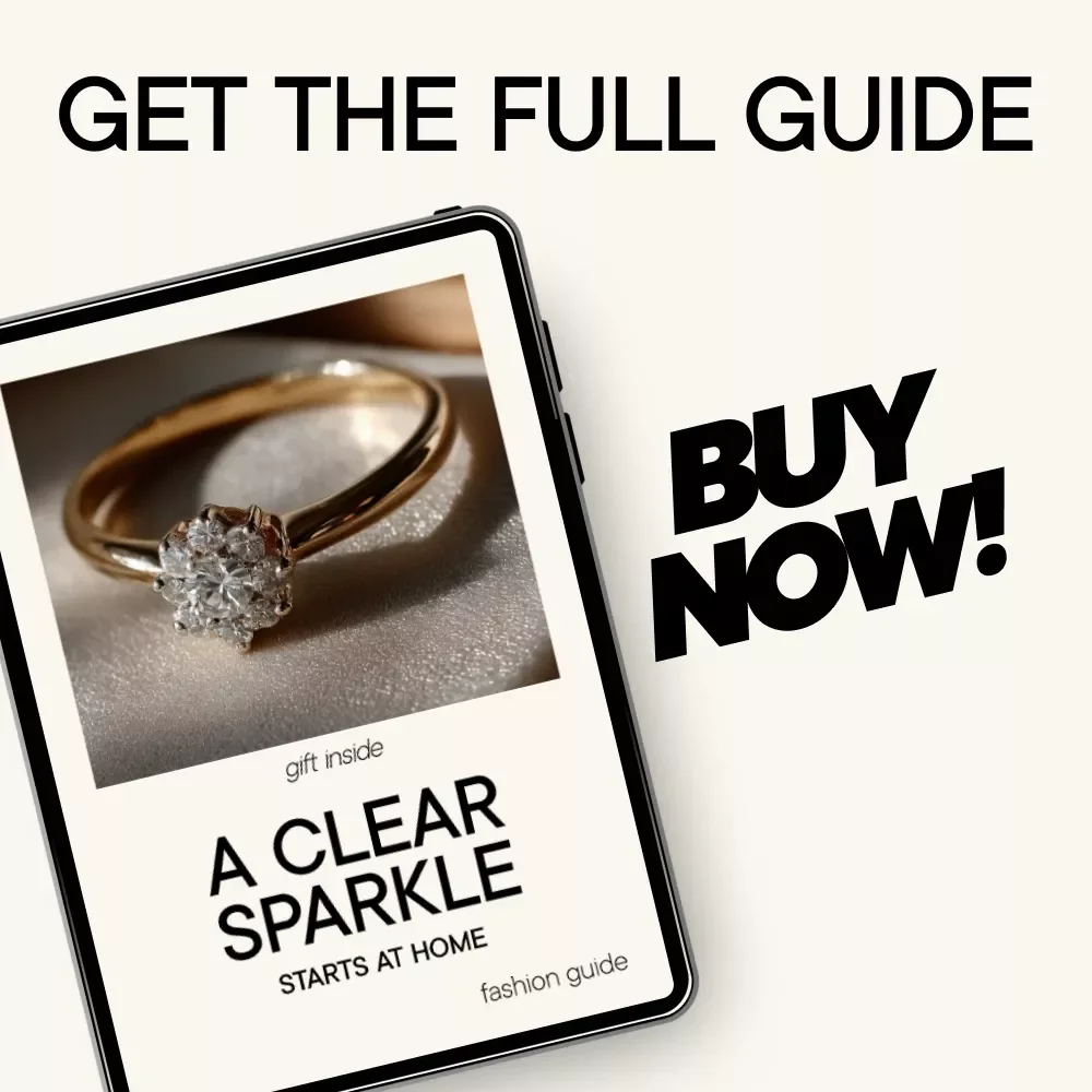 A Clear Sparkle Starts at Home – Practical Guide on how to clean your diamond ring at home for Lasting Shine & Everyday Brilliance