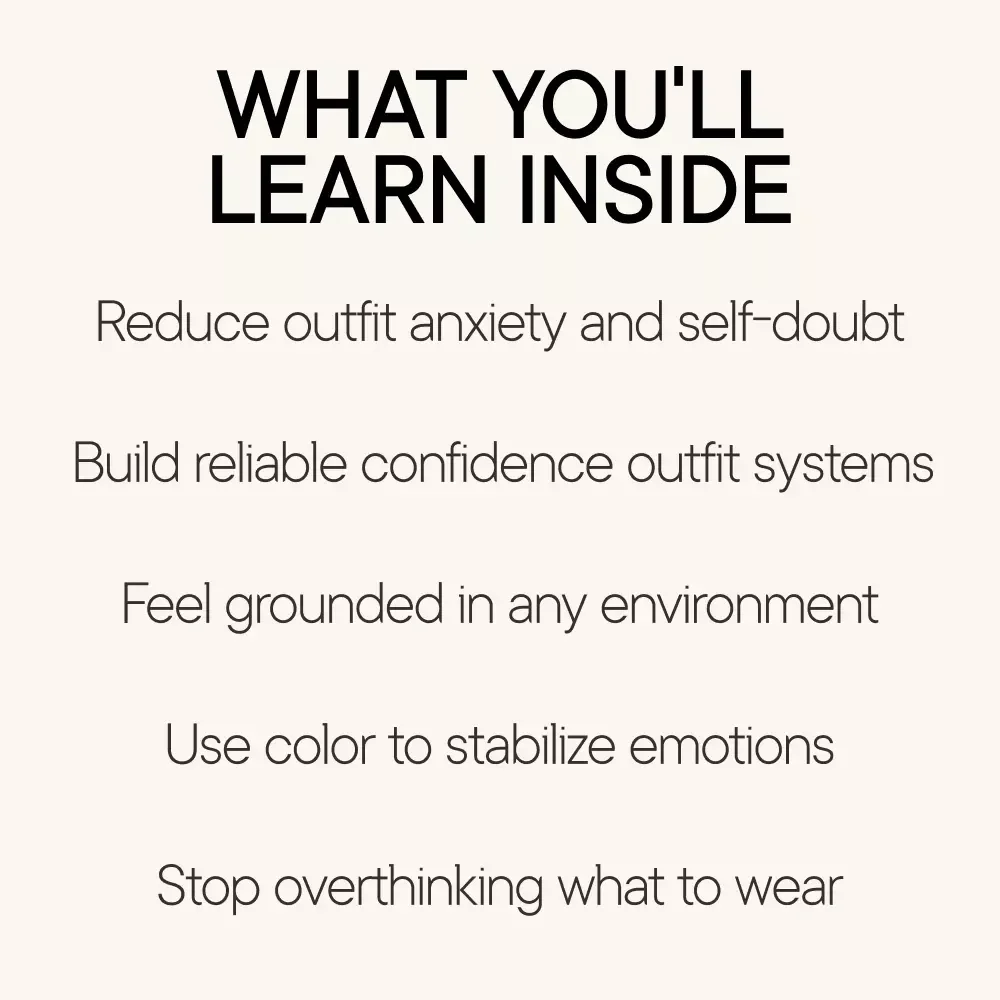 Dress Like You Belong Anywhere – Confidence Through Clothing Guide, Personal Style Mindset eBook, Emotional Dressing & Everyday Outfit System Digital Download