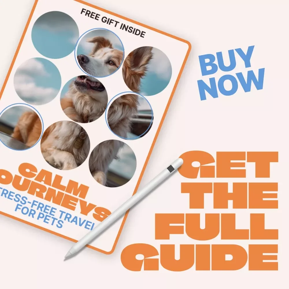 Calm Journeys: Stress-Free Travel for Pets | Pet Travel Anxiety Guide, Stress-Free Pet Travel eBook, Dog & Cat Travel Checklist, Anxiety-Free Trips