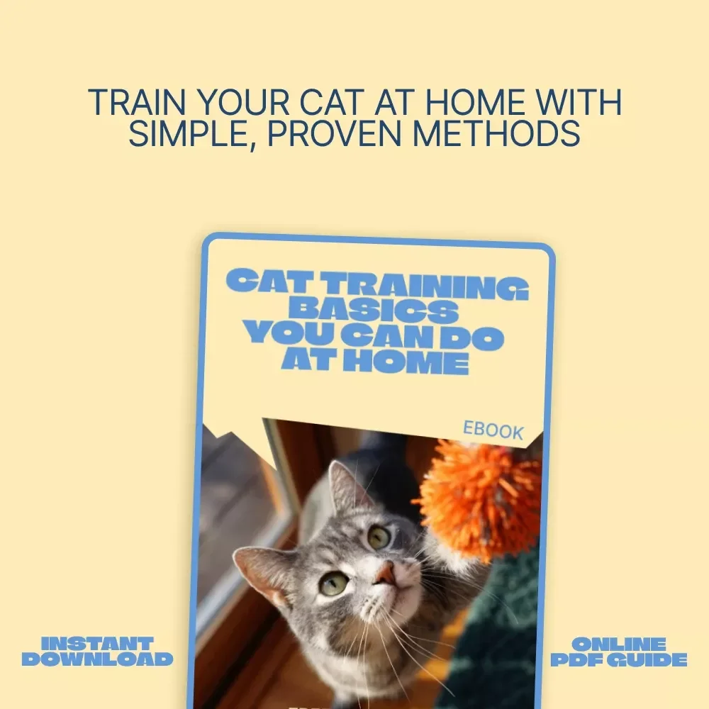 Cat Training Basics You Can Do at Home | Easy Step-by-Step Ebook Guide for Beginners | Practical Cat Training Basics at Home for Happy, Well-Behaved Cats