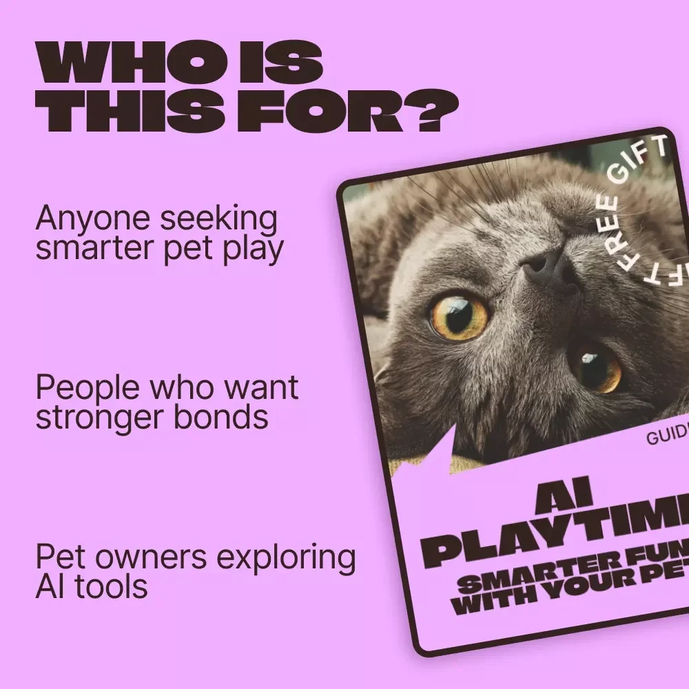 AI Playtime: Smarter Fun with Your Pet – AI Bonding Activity Planner for Personalized Pet Engagement Guide
