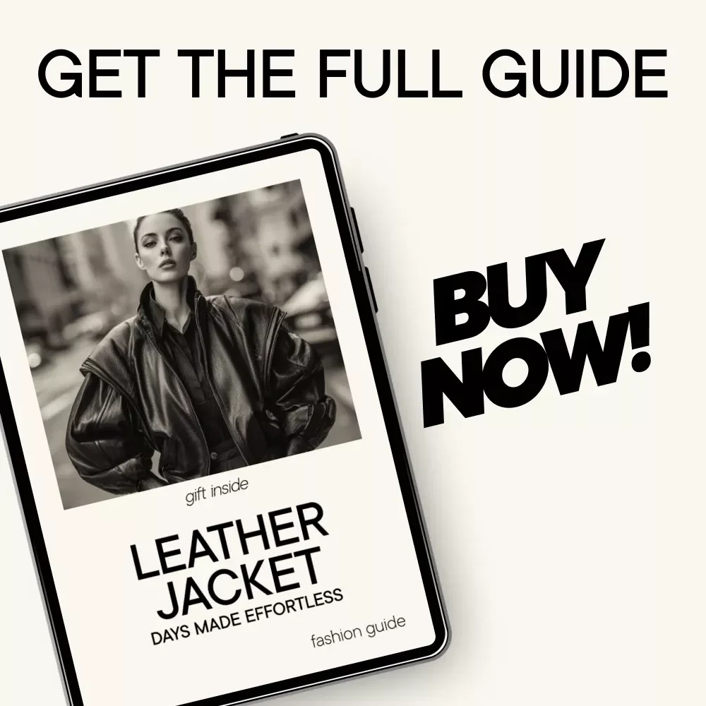 Leather Jacket Days Made Effortless – Timeless Leather Jacket Style Guide, Everyday Outfit Ideas & Smart Wardrobe Planning Digital Download