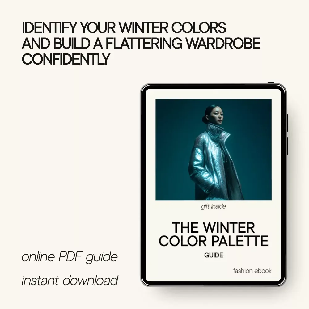 The Winter Color Palette Guide | Winter Color Palette Clothing Ebook | Seasonal Color Analysis for Confident Outfits