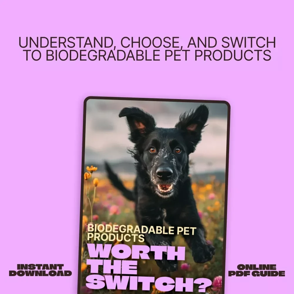 Biodegradable Pet Products: Worth the Switch | Eco-Friendly Pet Care Guide, Sustainable Pet Supplies eBook, Green Pet Products Checklist