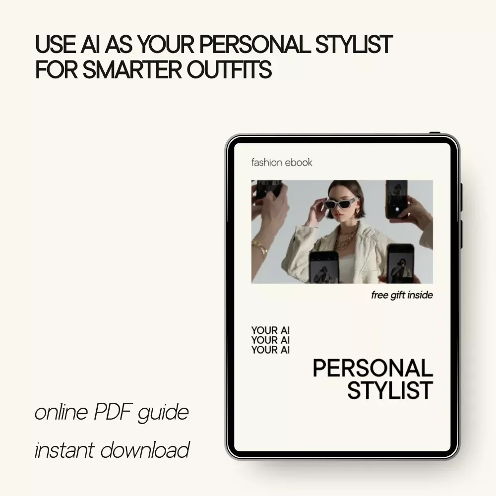 Your AI Personal Stylist | Smart Styling eBook Guide | Learn to Use an ai chatbot that acts as a personal stylist
