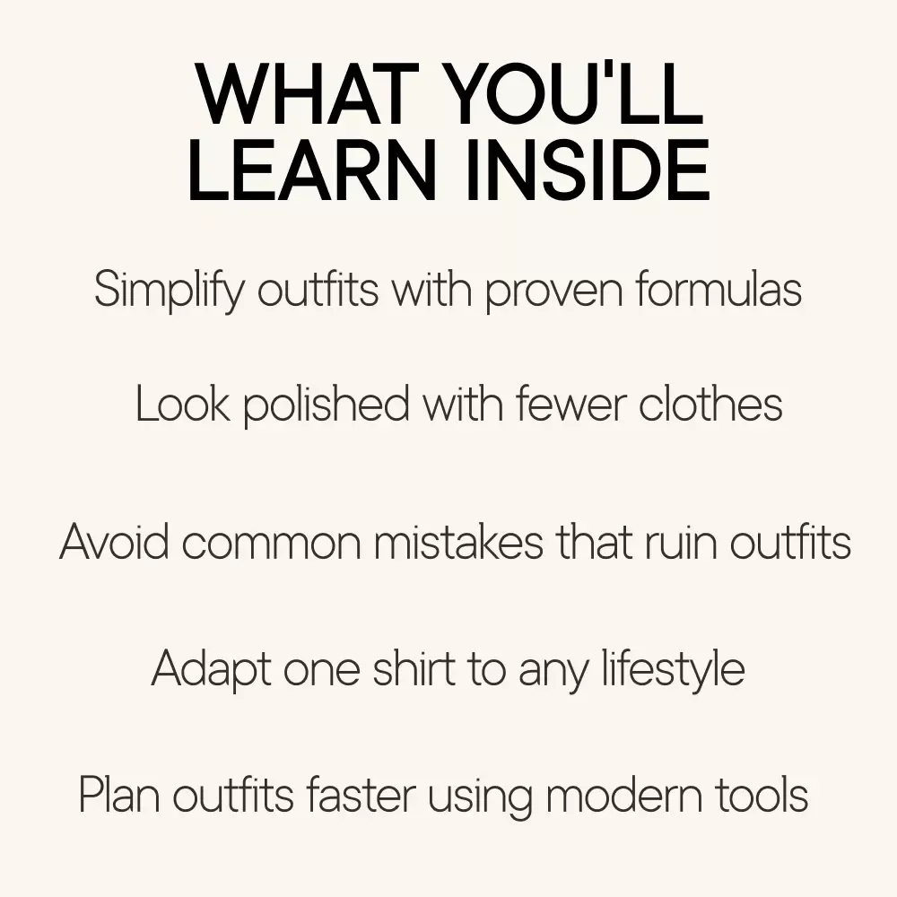 The Button Down That Changed Everything | Digital Style Guide for Effortless Outfits, Everyday Styling Tricks & Modern Wardrobe Confidence