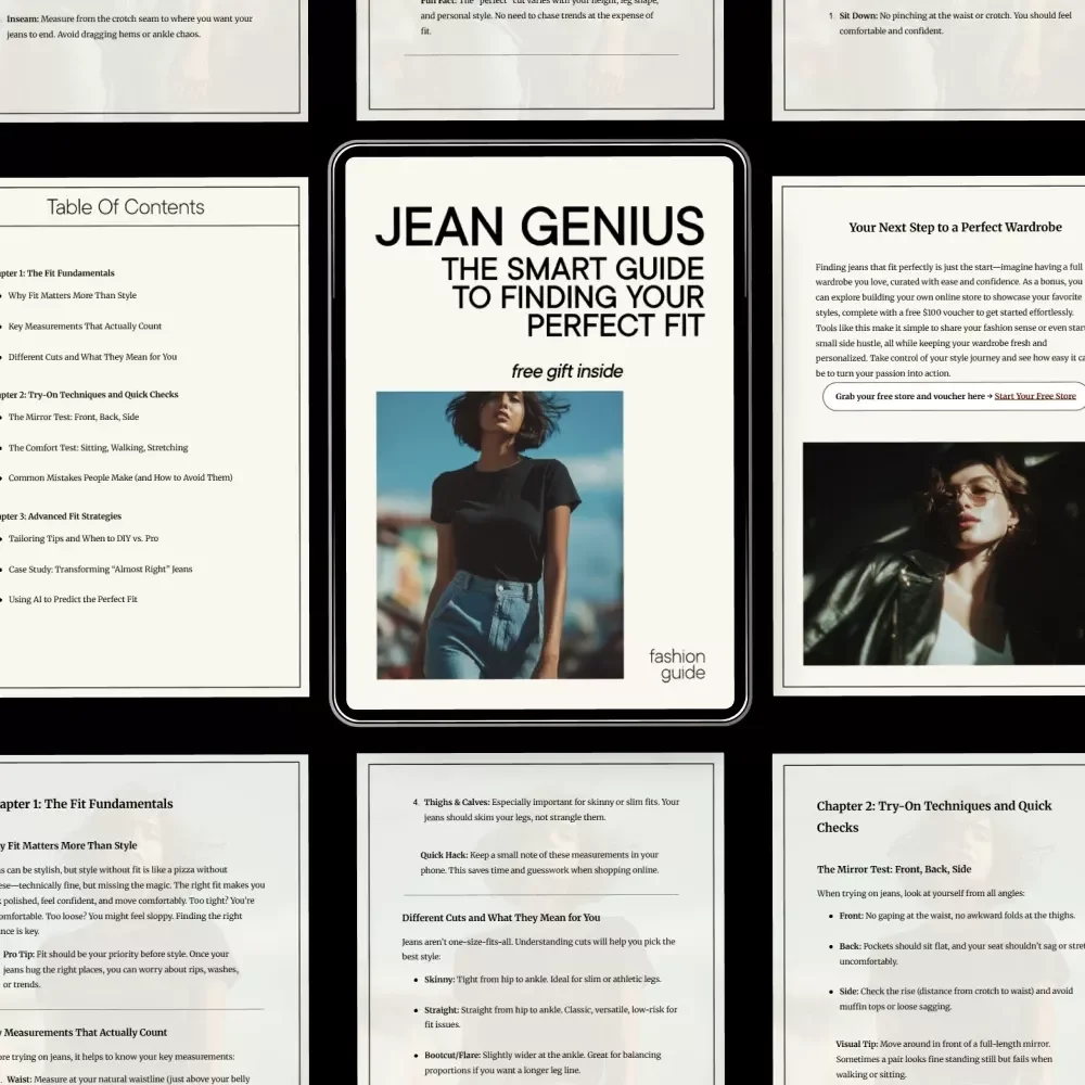Jean Genius: The Smart Guide to Finding Your Perfect Fit - How to Know If Your Jeans Fit Right