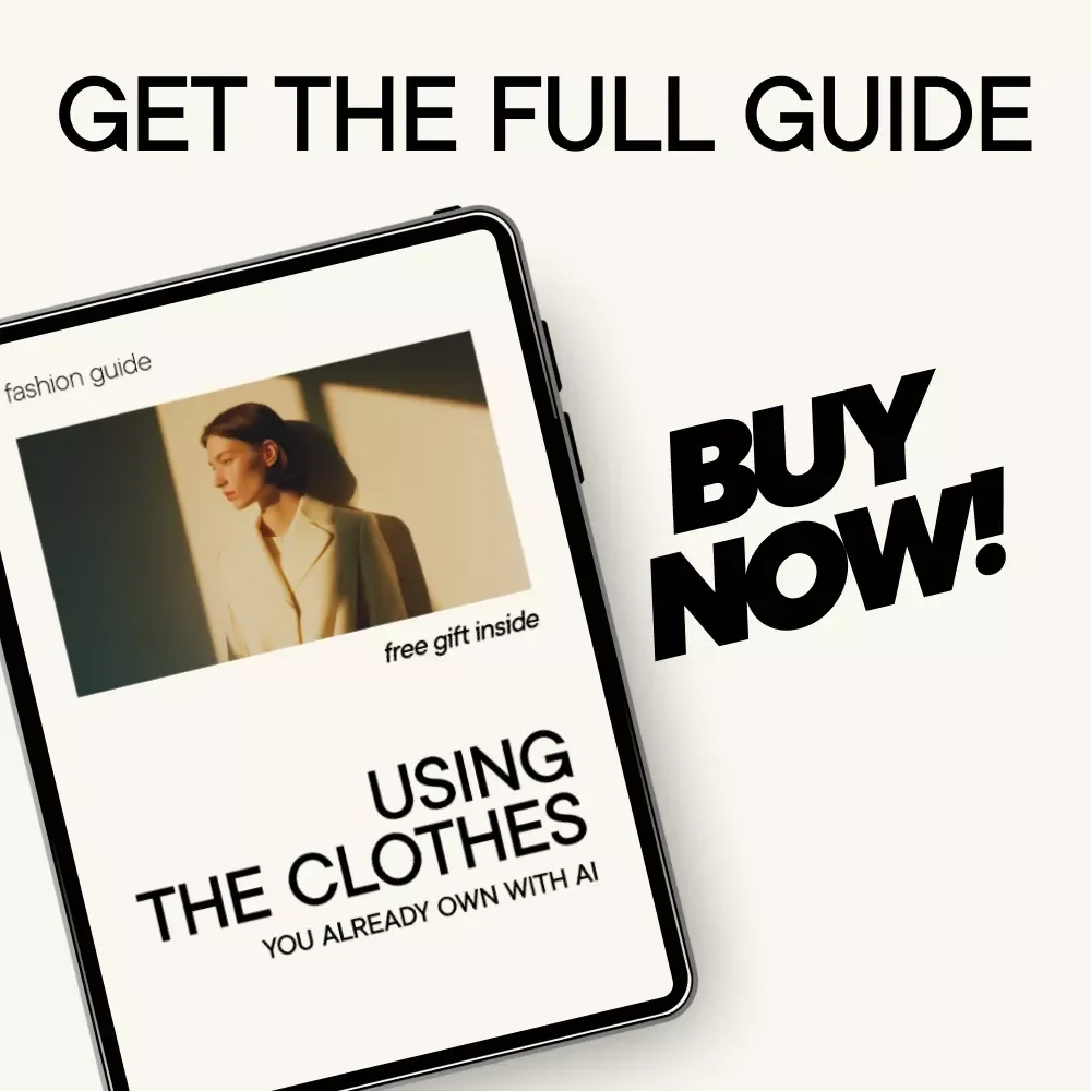 Using the Clothes You Already Own with AI | Smart Wardrobe Guide for using chatgpt for outfit ideas based on your clothes | Digital Style System Download