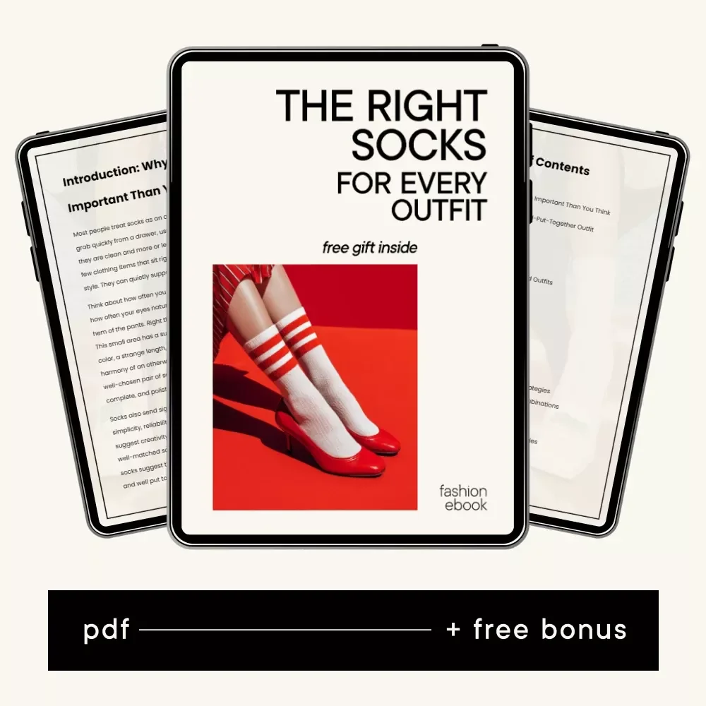 The Right Socks for Every Outfit – A Practical eBook Guide on how to match your socks to your outfit with Confidence