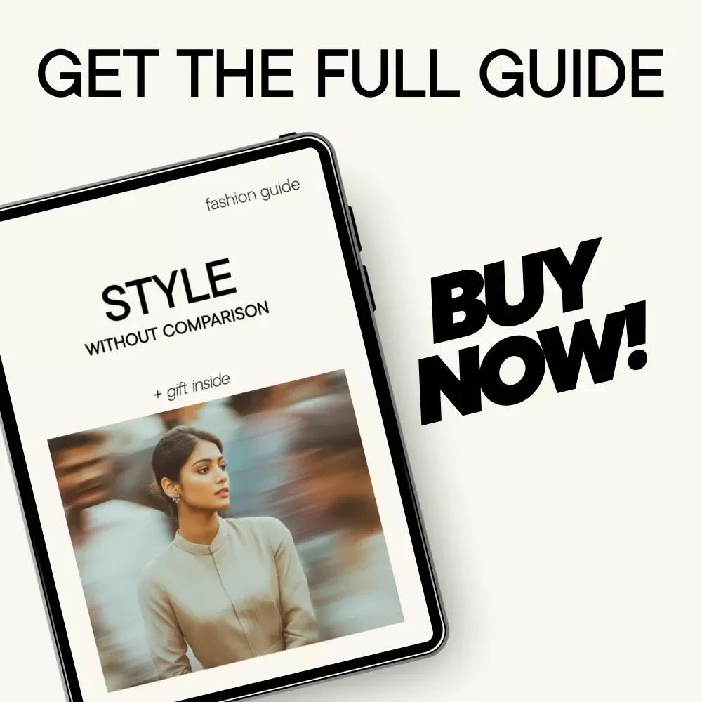 Style Without Comparison: A Digital Download Guide to Reclaim Your Personal Style, Boost Style Confidence, and Reduce Style Comparison Using AI Tools