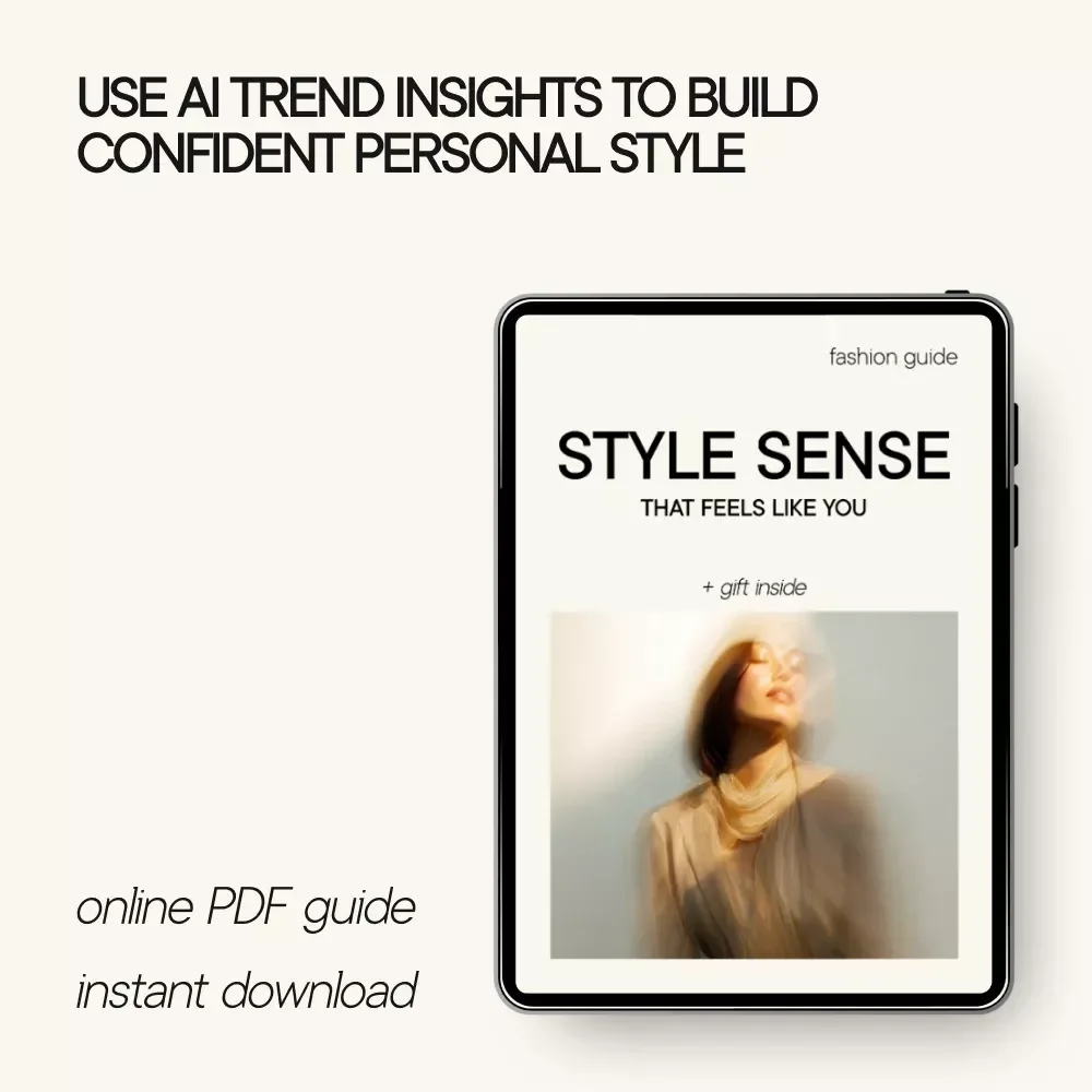 Style Sense That Feels Like You – Digital Fashion Guide Using ai for analyzing fashion trends and predicting what you'll like