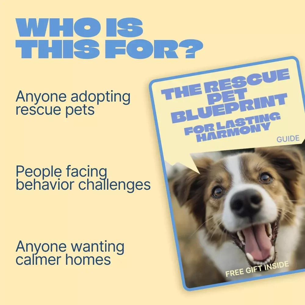 The Rescue Pet Blueprint for Lasting Harmony – Digital Guide to Understanding & Solving Rescue Pet Behavior Issues with Positive Training & AI Support