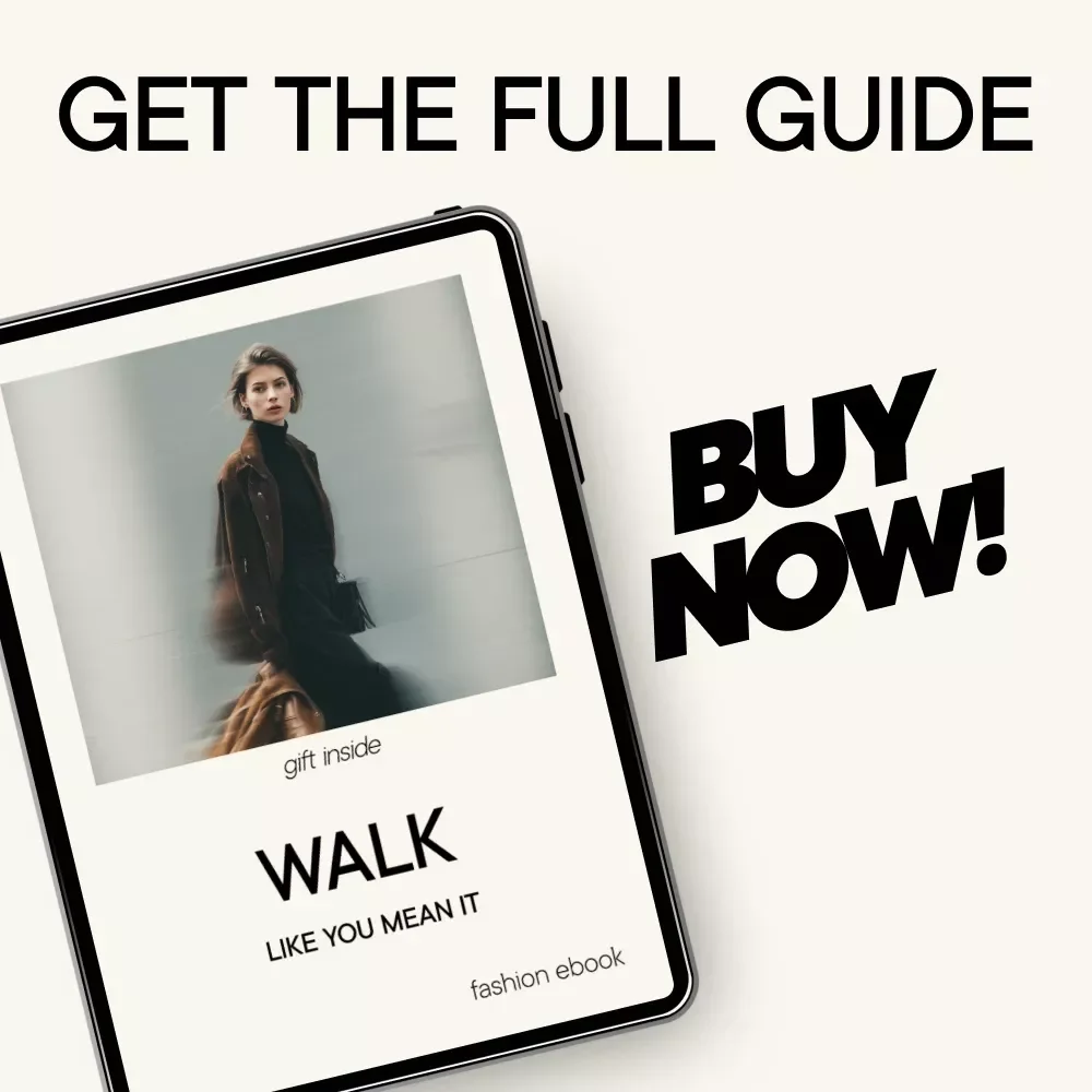 Walk Like You Mean It – Confident Walking Guide, Body Language & Posture eBook, Self-Confidence Digital Download