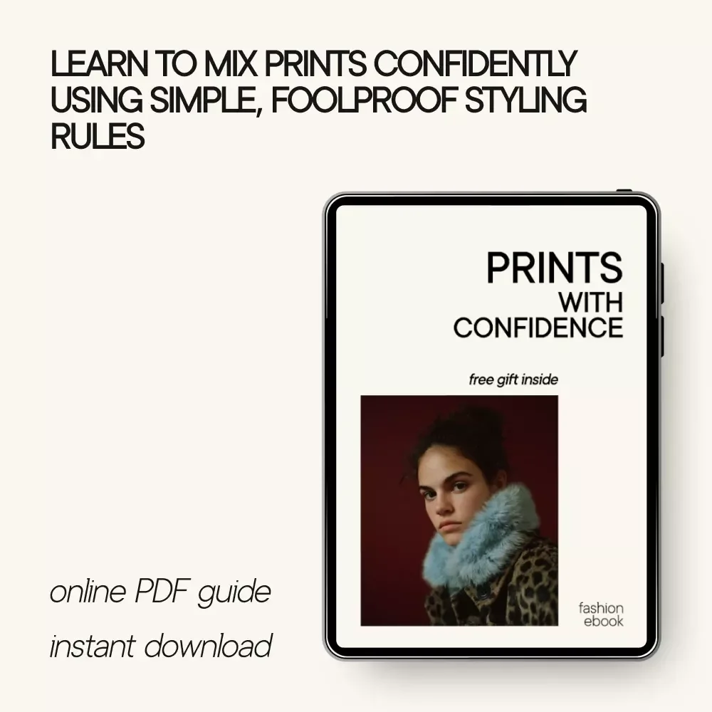 Prints With Confidence – A Style eBook on Prints and Patterns How to Mix Them for Effortless Outfits