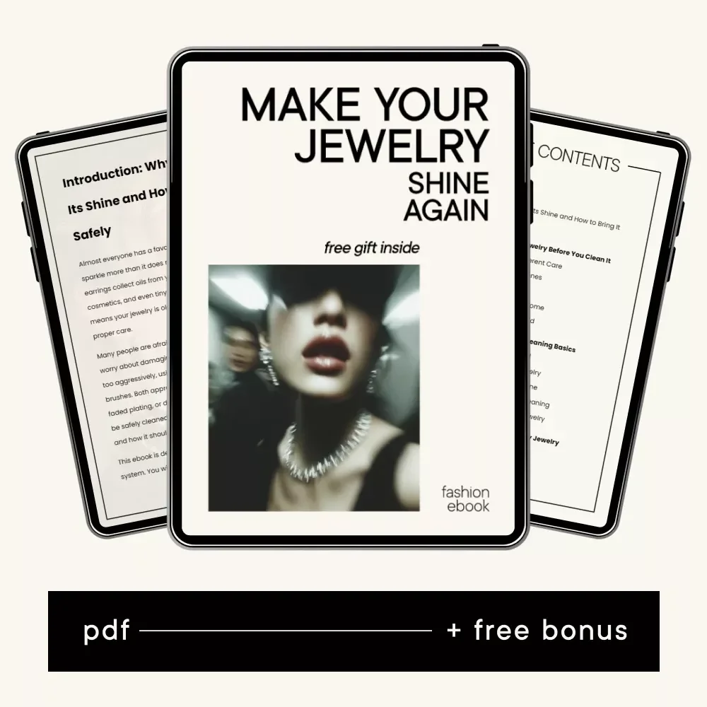 Make Your Jewelry Shine Again – A Practical eBook Guide to how to clean jewelry at home Safely & Easily