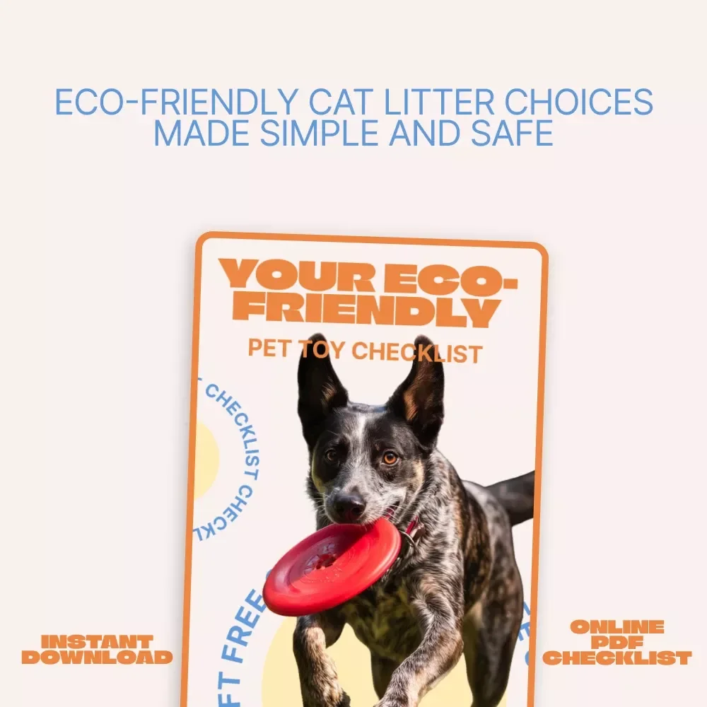 Your Eco-Friendly Pet Toy Checklist | Sustainable Dog Toys Guide, Non-Toxic Pet Toy Buying Guide, Green Pet Care Digital Download