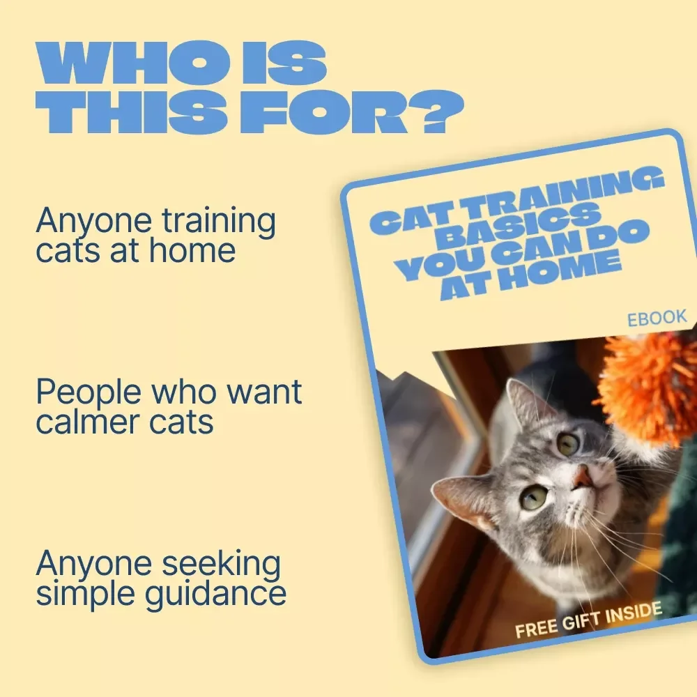 Cat Training Basics You Can Do at Home | Easy Step-by-Step Ebook Guide for Beginners | Practical Cat Training Basics at Home for Happy, Well-Behaved Cats