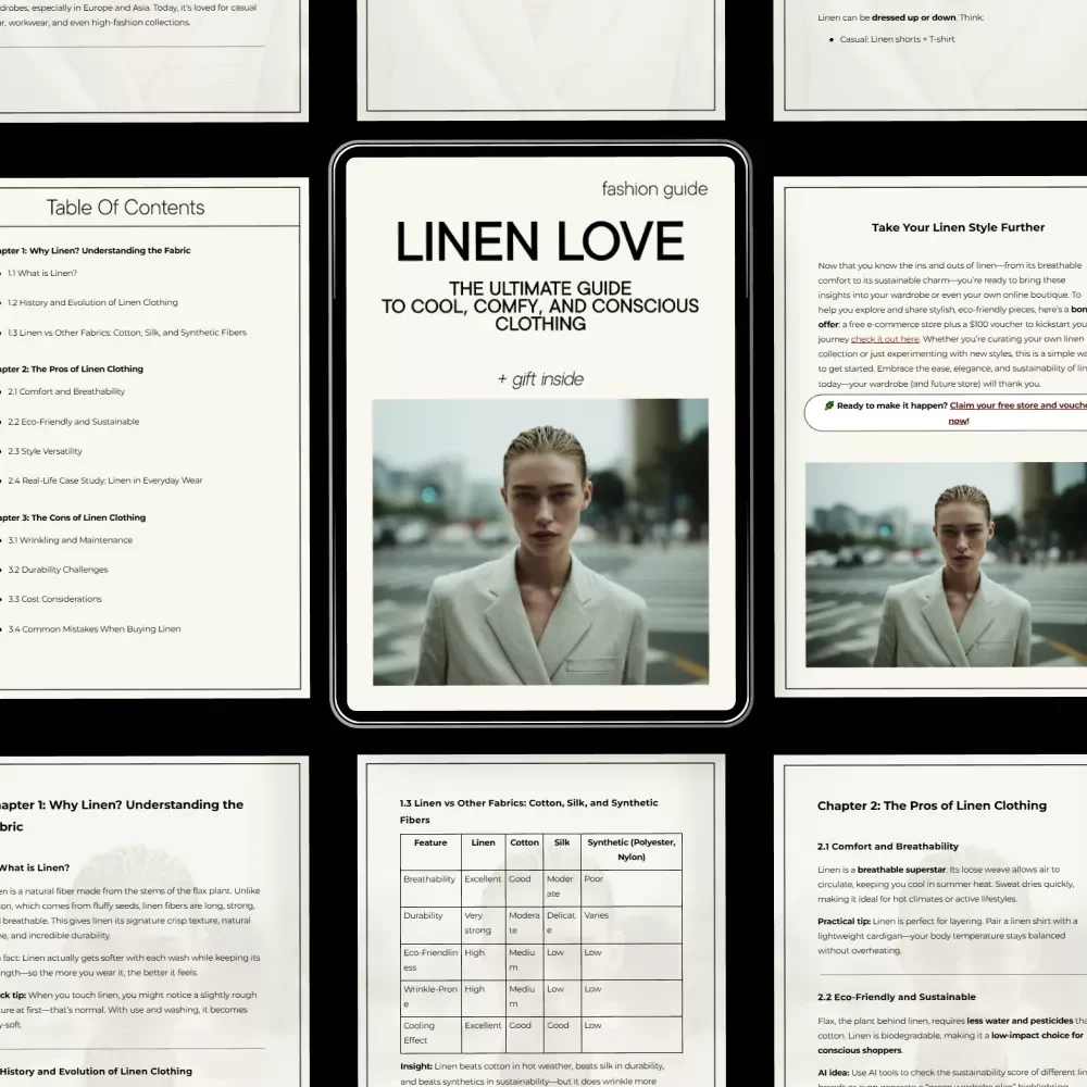 Linen Love: The Ultimate Guide to Cool, Comfy, and Conscious Clothing