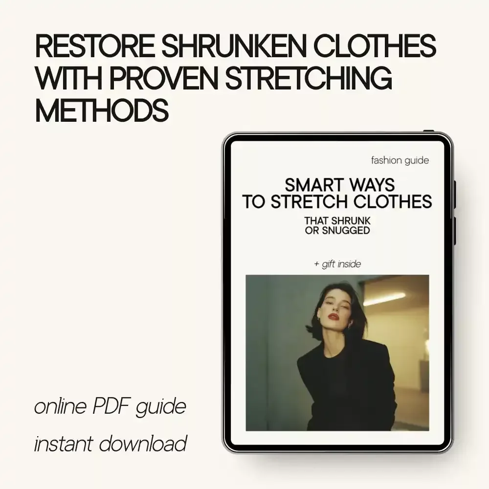 Smart Ways to Stretch Clothes That Shrunk or Snugged | Practical Guide on How to Stretch Clothes That Are Too Small | Easy At-Home Fabric Stretching Methods