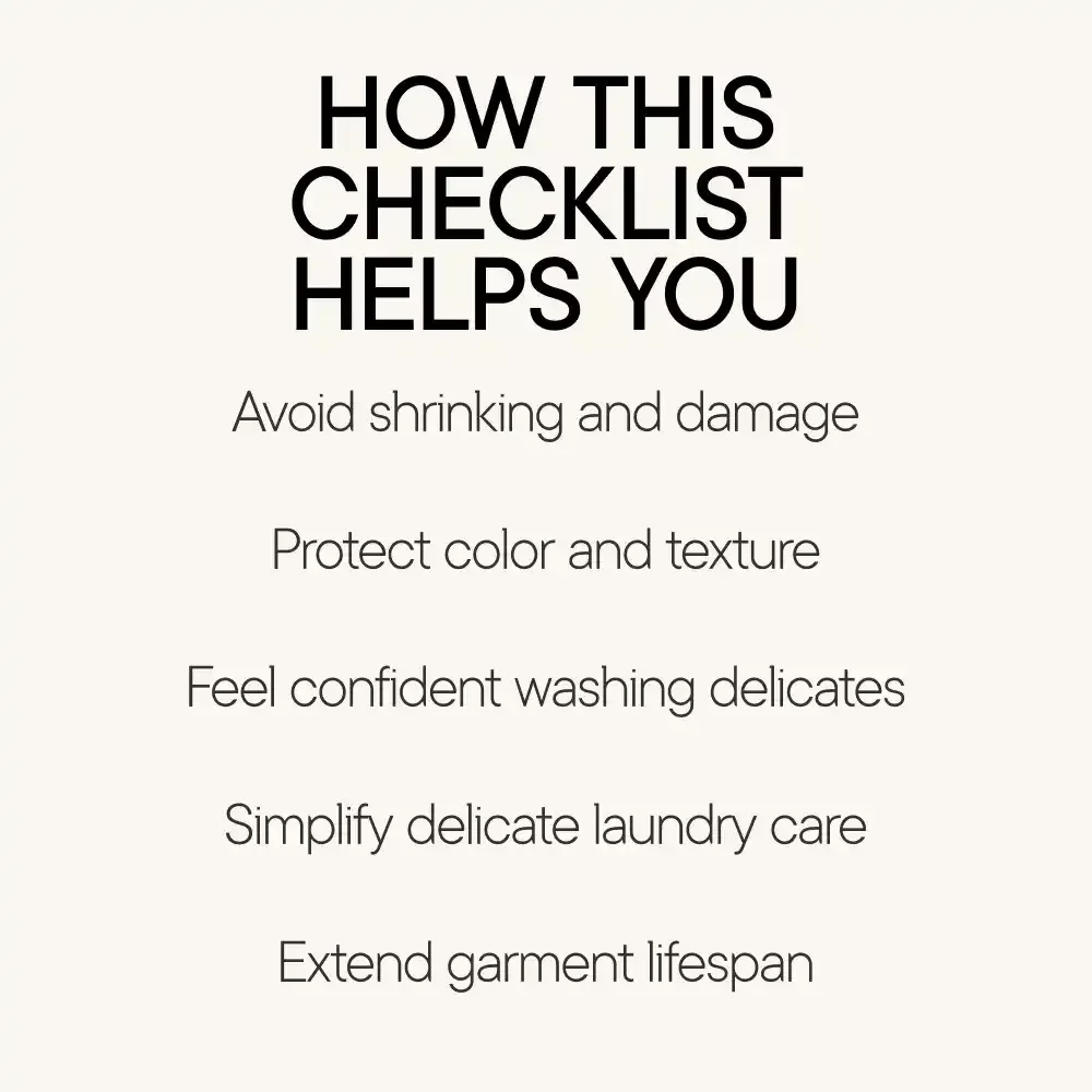 The Ultimate Hand-Washing Checklist for Delicate Fabrics | Stylish Laundry Care Guide | how to hand wash delicate fabrics