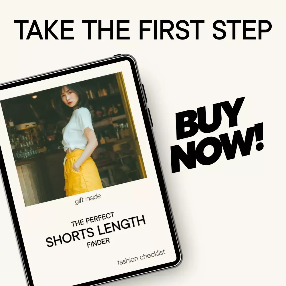 The Perfect Shorts Length Finder | Men’s Shorts Length Guide, Inseam Calculator, Style Proportion Checklist, Digital Download