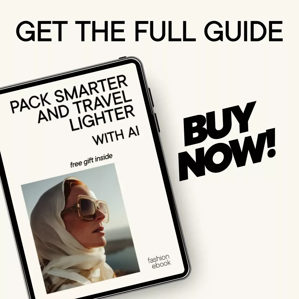 Pack Smarter and Travel Lighter with AI | Smart Travel Planning eBook | ai for creating a packing list for your next trip