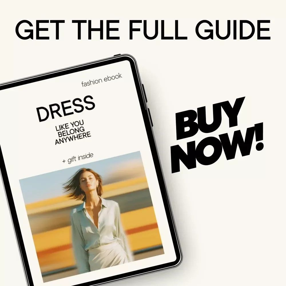 Dress Like You Belong Anywhere – Confidence Through Clothing Guide, Personal Style Mindset eBook, Emotional Dressing & Everyday Outfit System Digital Download