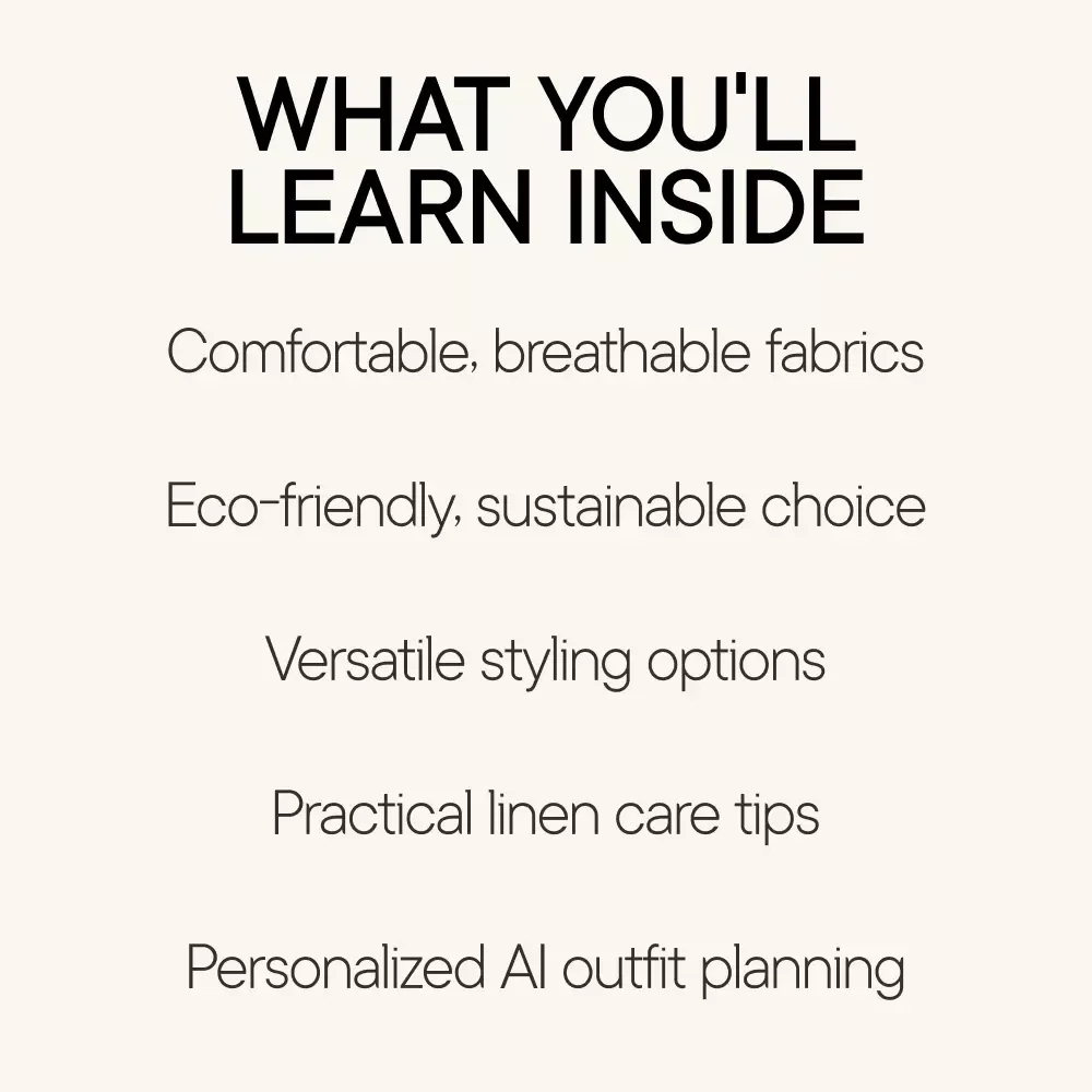 Linen Love: The Ultimate Guide to Cool, Comfy, and Conscious Clothing