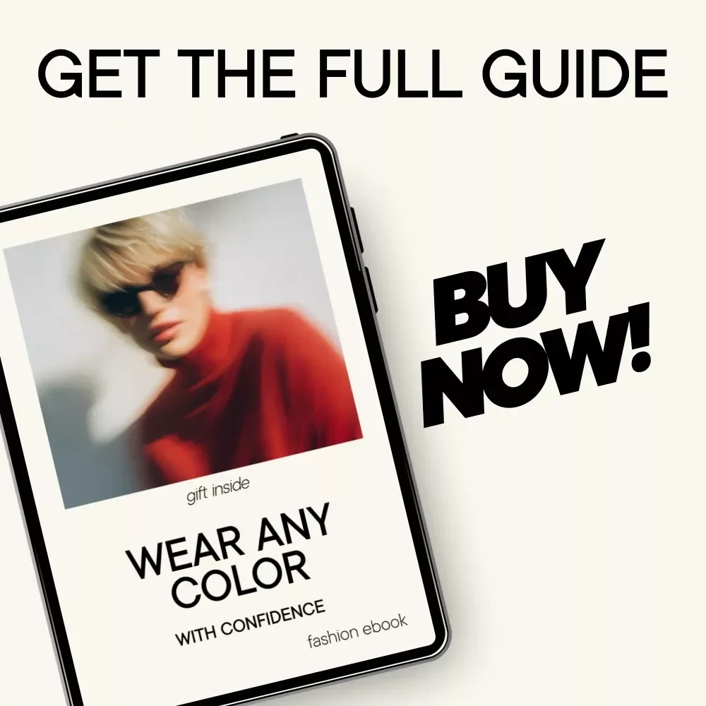 Wear Any Color With Confidence – Smart Color Analysis Guide, Seasonal Color Rules Made Simple, Personal Style Color Workbook, Digital Download eBook