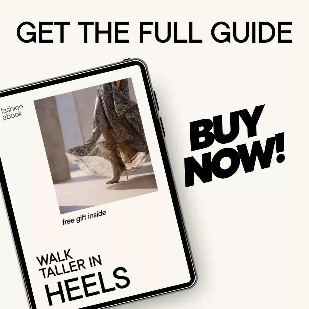 Walk Taller in Heels | Heel Confidence Guide, How to Walk in Heels eBook, Posture & Balance Training, Styling & Mindset Digital Download
