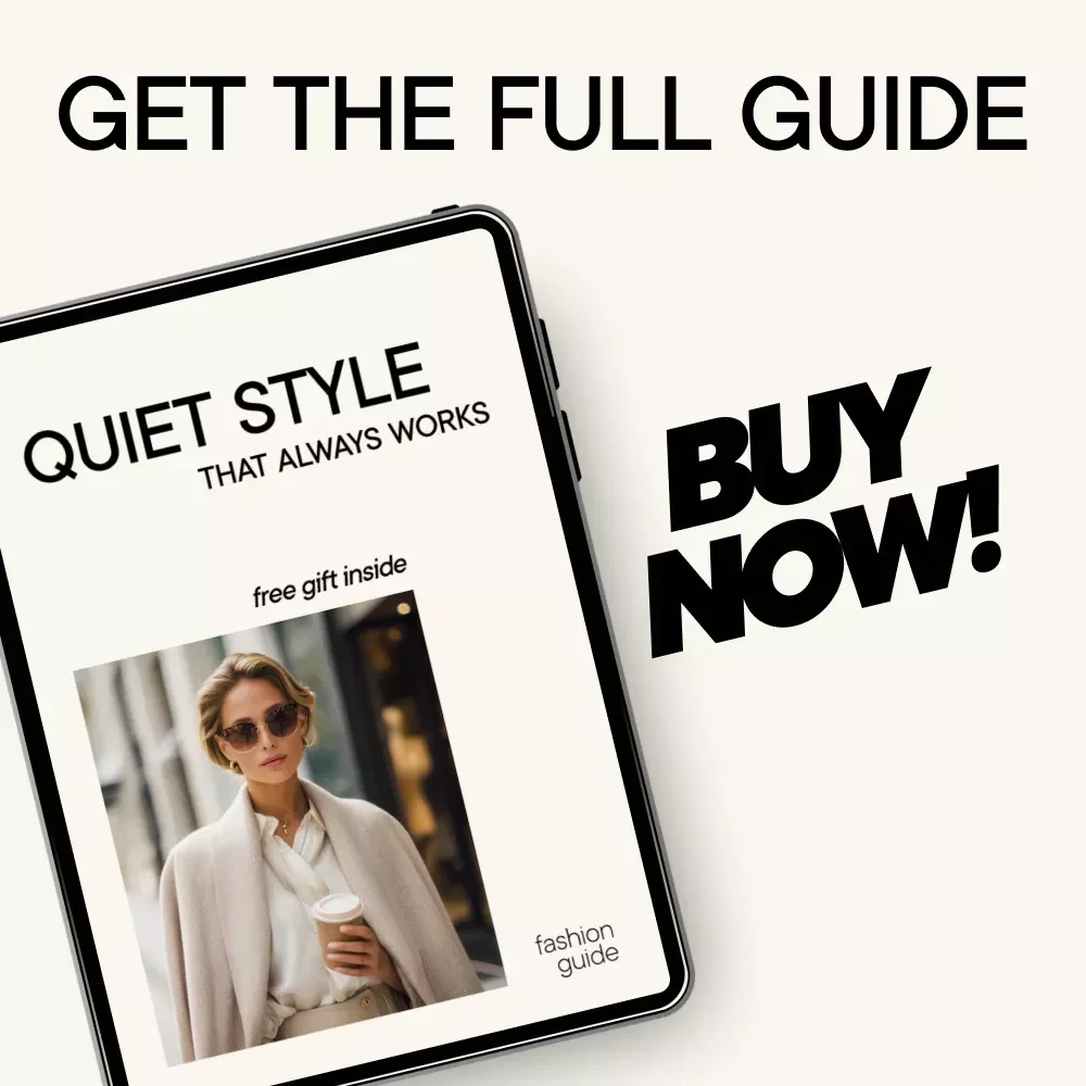 Quiet Style That Always Works – Neutral Wardrobe Guide, Minimalist Fashion eBook, Capsule Closet Checklist, Timeless Outfit Planning Digital Download